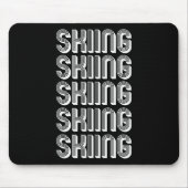 Skiliefhebber 1 muismat (Voorkant)