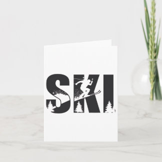 Skiliefhebbers van wintersport die met de bergen s kaart