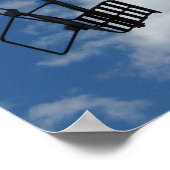 SkiLift en Lucht Poster (Hoek)