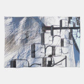 Skilift ~ ontworpen door Sharon Dawn Theedoek (Horizontaal)