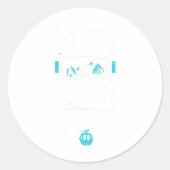 Skilift tillen jullie zelfs op - Apres Ski Gezegde Ronde Sticker (Voorkant)