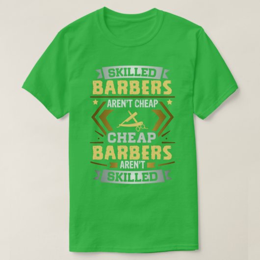 Skill Barber Arenx27t Cheap T-shirt (Design voorkant)