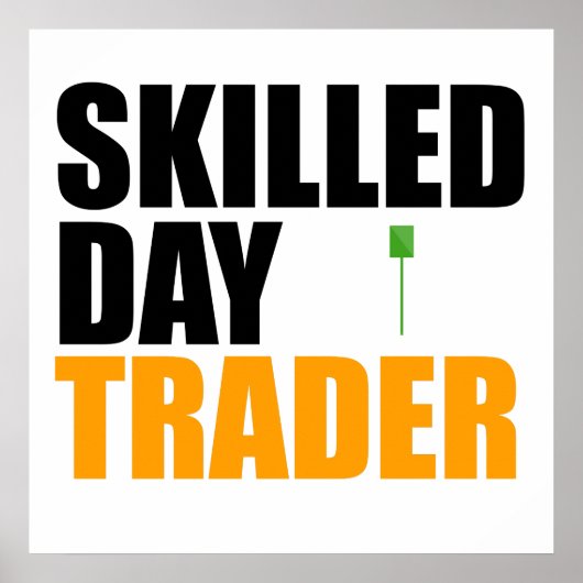 Skill Day Trader Poster (Voorkant)