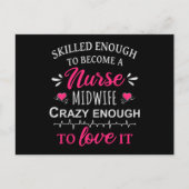 Skill genoeg om een verpleegster te worden briefkaart (Voorkant)