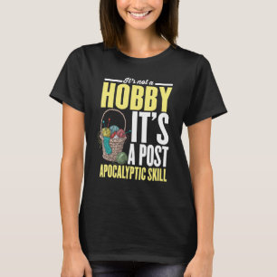 Skill Knitter na Apocalyptic Life T-shirt