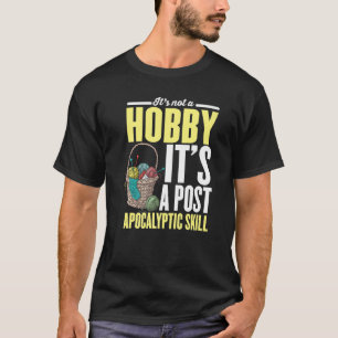 Skill Knitter na Apocalyptic Life T-shirt