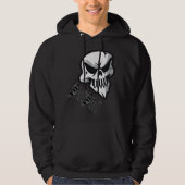 Skill Skull Hoodie door NutherWurld Design (Voorkant)
