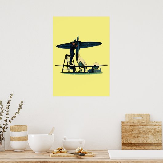 Skilled Hands Are Needed - Join the RAF Poster (Keuken)