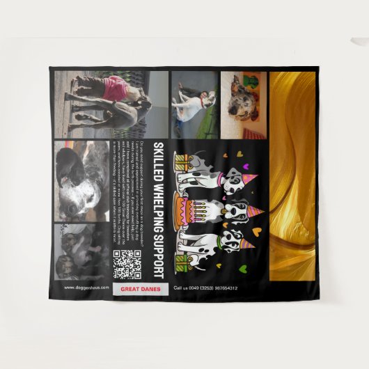 Skilled Whelping Support Wandkleed (Voorkant (horizontaal))