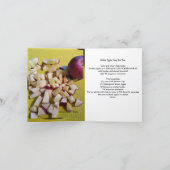 Skillet Apple Crisp Recipe Card Kaart (Binnen)