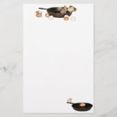 Skillet en kuikens briefpapier (Voorkant)