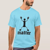 SKILLHAUSE - i matter - BLACK T-shirt (Voorkant)
