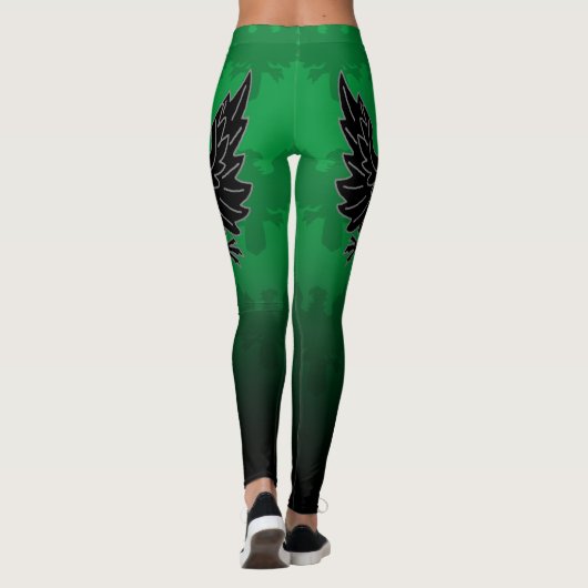 SKILLHAUSE - ZWARTE ELGF-FADE LEGGINGS (Achterkant)