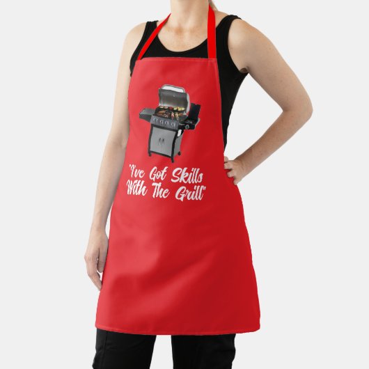 "Skills" All-Over Print Schort, Medium Schort (Insitu)