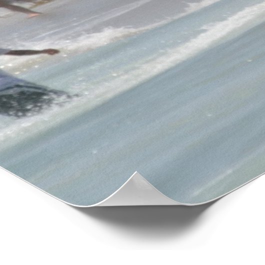 Skim Boarding Poster (Hoek)