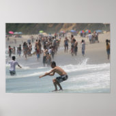 Skim Boarding Poster (Voorkant)
