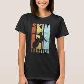 Skim Boarding Sporty Skimboarding Surf er T-shirt (Voorkant)