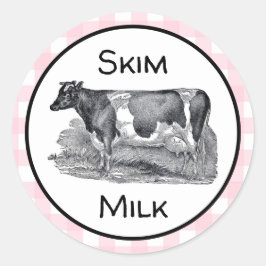 Skim Milk Label