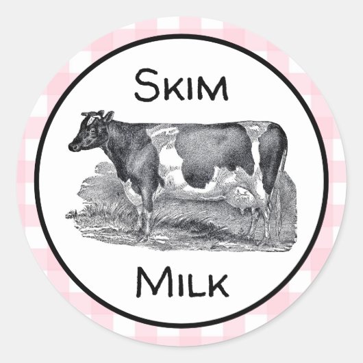 Skim Milk Label (Voorkant)