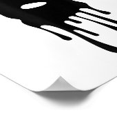 Skimasker Balaclava Bandit Mask Robber Mask Hip Ho Poster (Hoek)