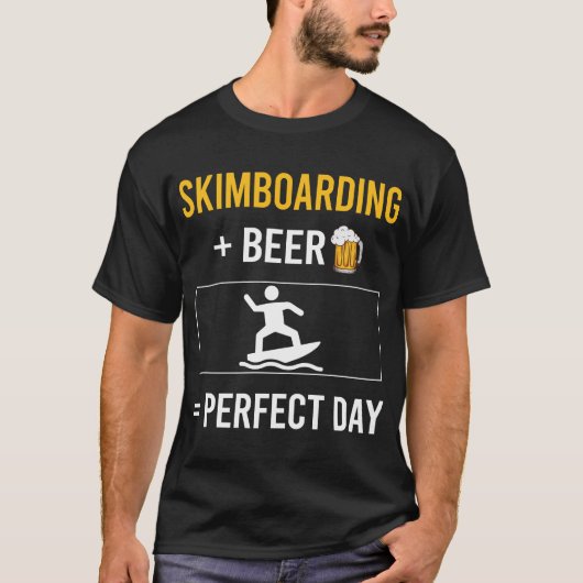 Skimboarden Skimboarder Skimming T-shirt (Voorkant)