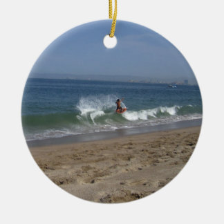 Skimboarder Succes Keramisch Ornament