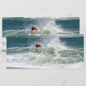 Skimboarding door Shirley Taylor (Voorkant / Achterkant)