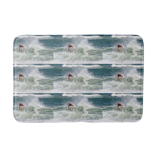 Skimboarding door Shirley Taylor Badmat (Voorkant)