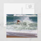 Skimboarding door Shirley Taylor Briefkaart (Voorkant / Achterkant)