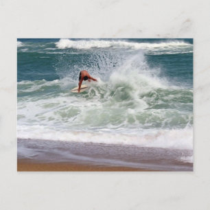 Skimboarding door Shirley Taylor Briefkaart
