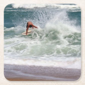 Skimboarding door Shirley Taylor Kartonnen Onderzetters (Voorkant)