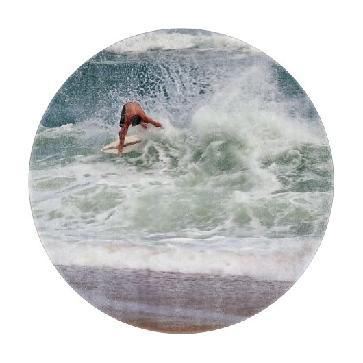 Skimboarding door Shirley Taylor Snijplank (Voorkant)