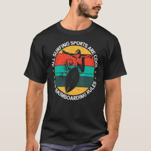Skimboarding Surfsport Skimboarding T-shirt