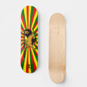 Skimcaribboon Lion cruiser Skateboard (Voorkant)