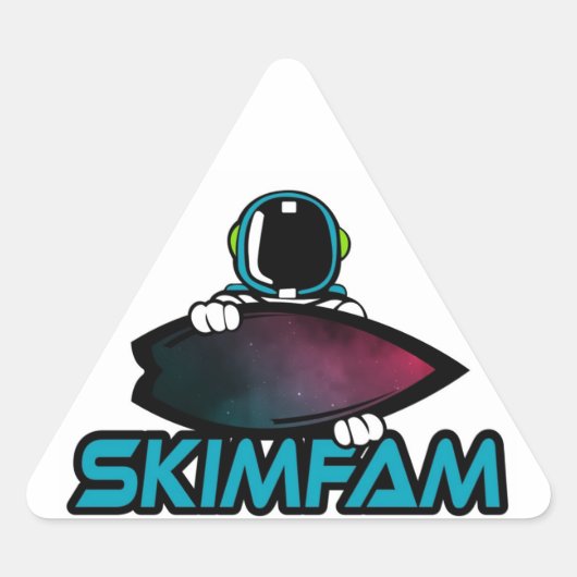 SkimFam skimboard sticker (Voorkant)