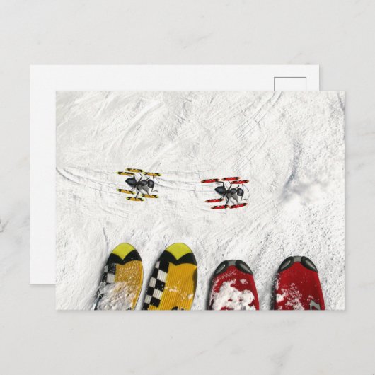 Skimieren Briefkaart (Voorkant / Achterkant)