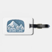 Skimo Life Bagagelabel (Achterkant horizontaal)