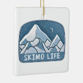 Skimo Life Keramisch Ornament (Rechts)