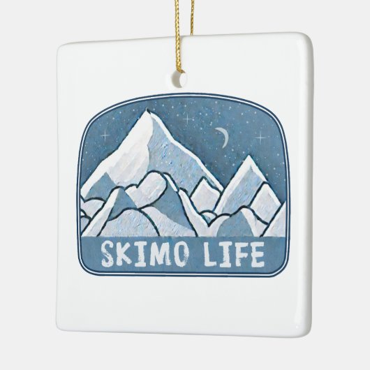 Skimo Life Keramisch Ornament (Links)