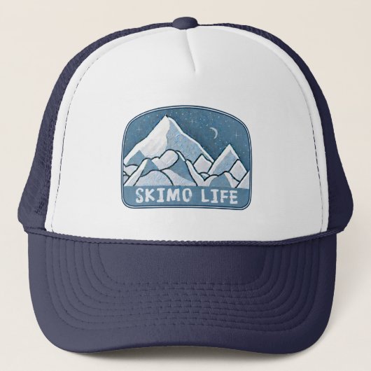 Skimo Life Trucker Pet (Voorkant)