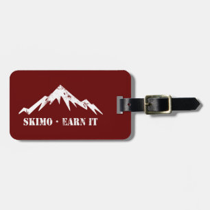 Skimo, verdien het bagagelabel