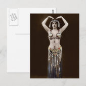 Skimpy Egyptian Costume Briefkaart (Voorkant / Achterkant)