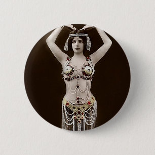 Skimpy Egyptian Costume Ronde Button 5,7 Cm