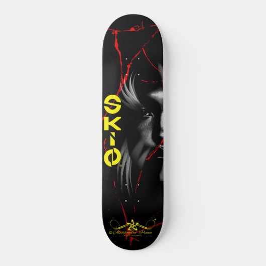 Skin 5/6 persoonlijk skateboard (Voorkant)