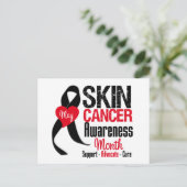 Skin Cancer Awareness Month Briefkaart (Staand voorkant)