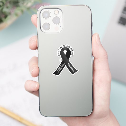 Skin Cancer Awareness Sticker (Telefoon)