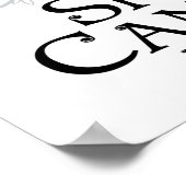 Skin Cancer Butterfly 2 Poster (Hoek)