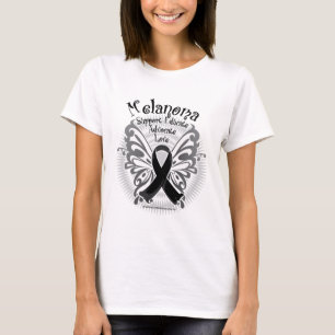 Skin Cancer Butterfly 3 T-shirt