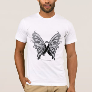 Skin Cancer Butterfly T-shirt