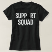 Skin Cancer Support Squad Melanoma Skin Cancer T-shirt (Design voorkant)